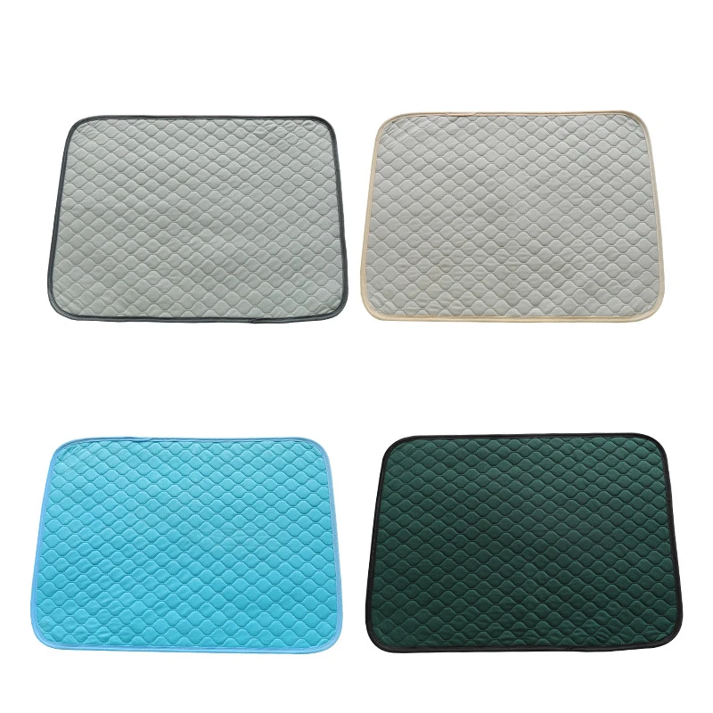 OEM Custom Manufacturer Reusable Toilet Absorbent Puppy Wc Wee Urine Potty Washable Training Dog Pee Pet Mats Pads For Dogs