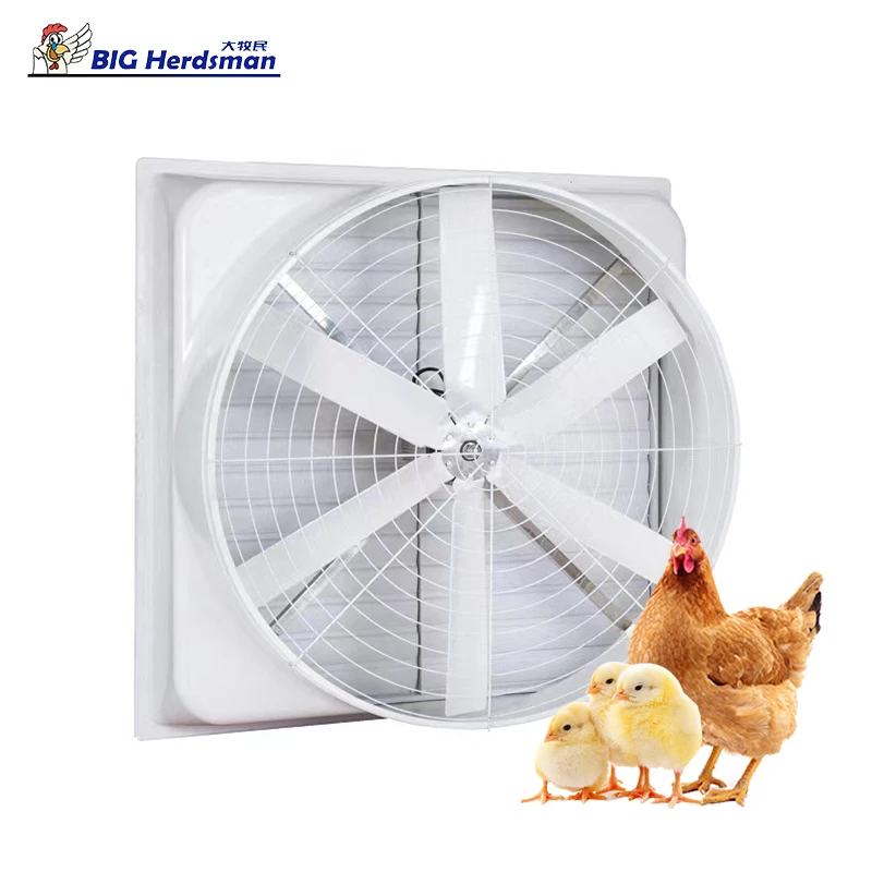 Custom size 1460mm 380V  1100W Glass Fiber Taper Industrial Fan