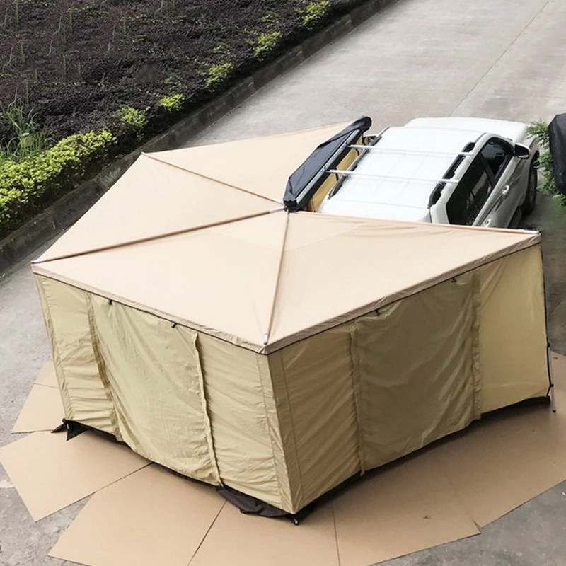 Car roof tent 270 Degree Truck Side Awning side awning Waterproof Sunproof Tent SUV Car Awn Tents