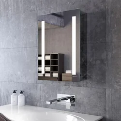 bathroom cabinet light illuminated mirror cabinet led cabinet lighting