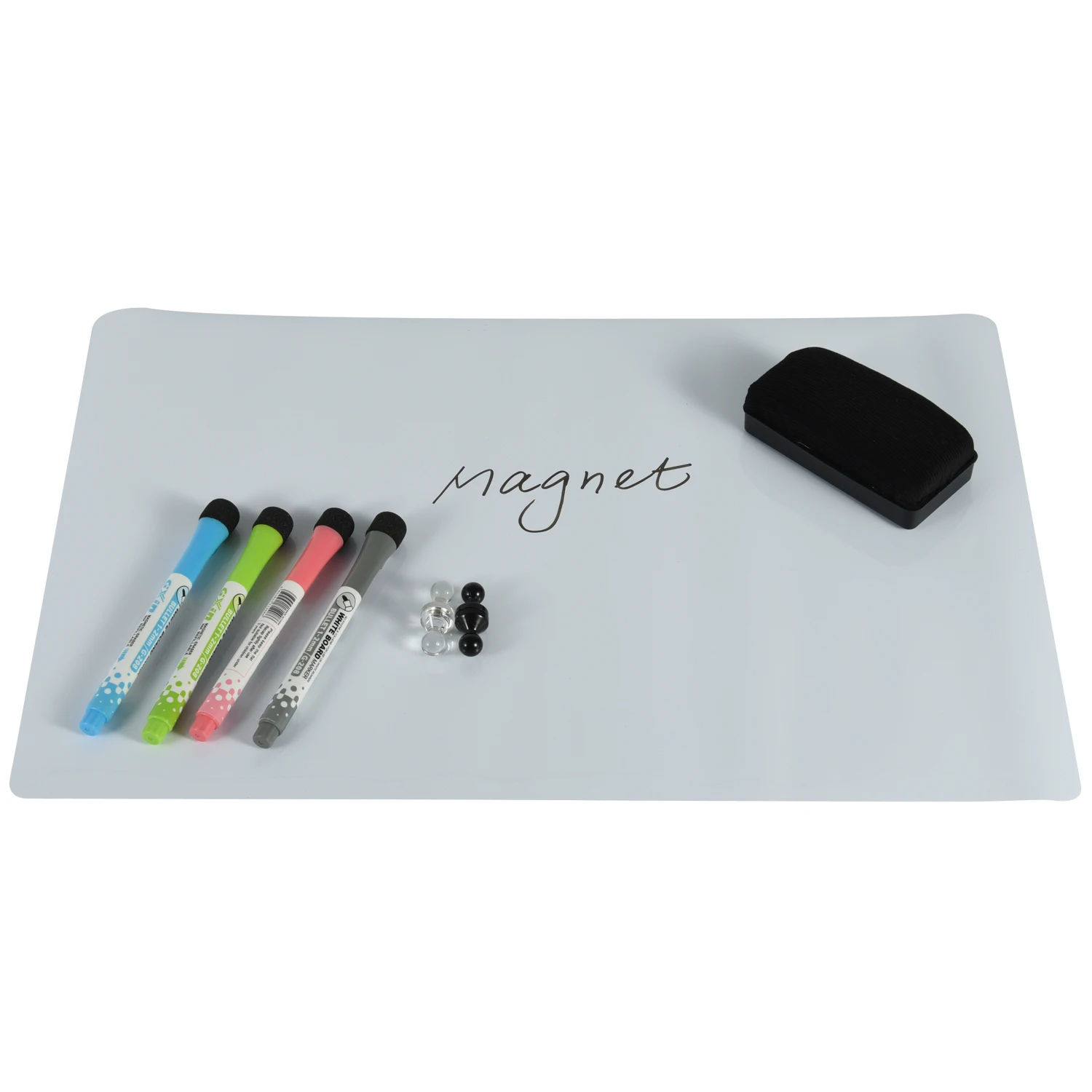 Custom Size Dry Erase Magnetic Calendar Fridge Magnet Board for Refrigerator Erasable Magnetic Weekly Planner Whiteboard
