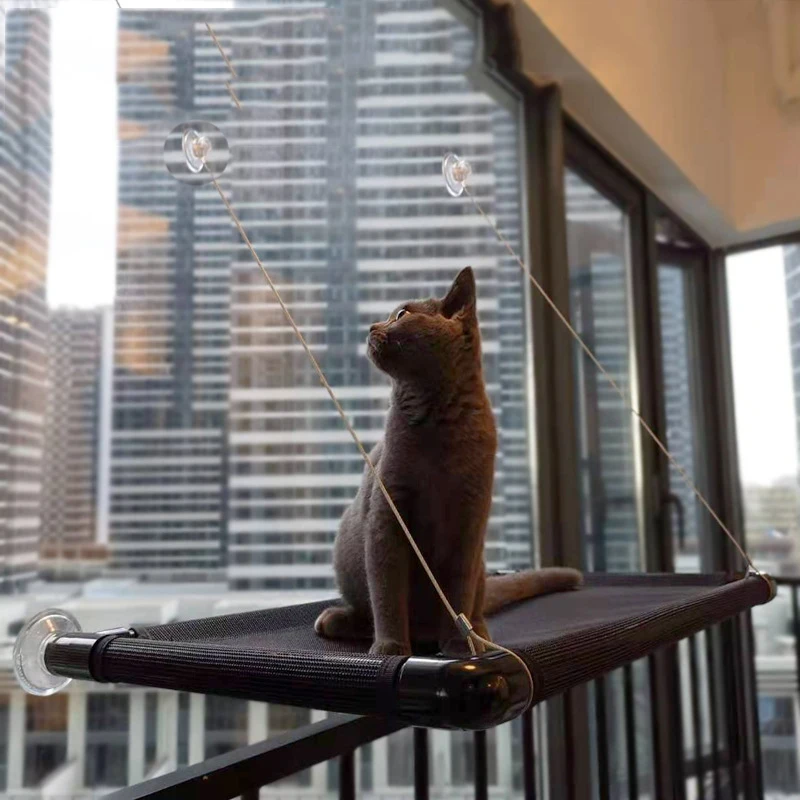 Multifunctional Household Appliances Polyester Custom Cat Bed House Window