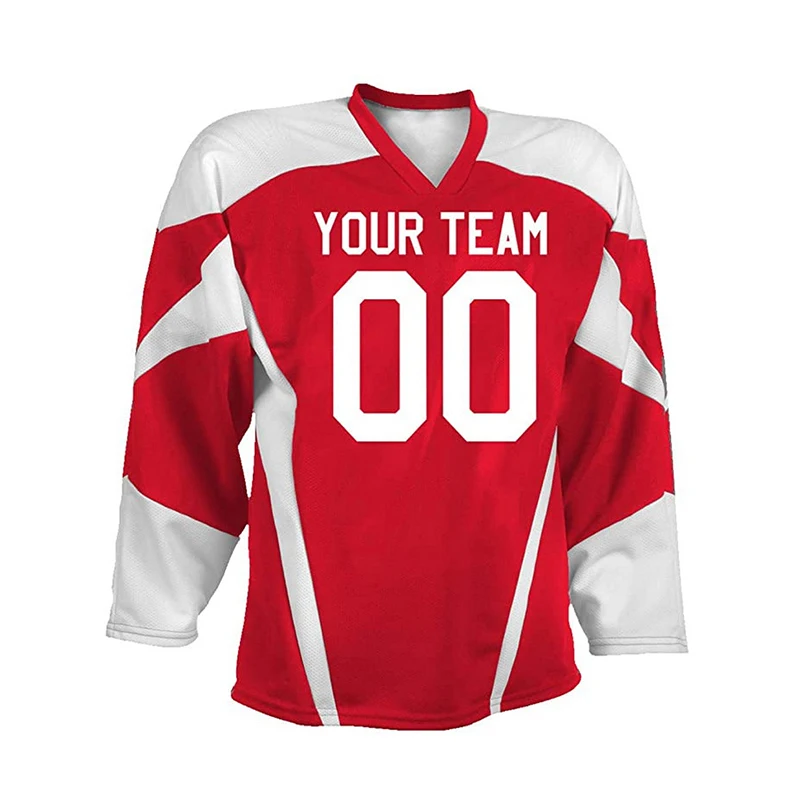 Fashion Customized Logo Team Sports Sublimation Ice Hockey Uniform Wholesale Price Ice Hockey Uniform