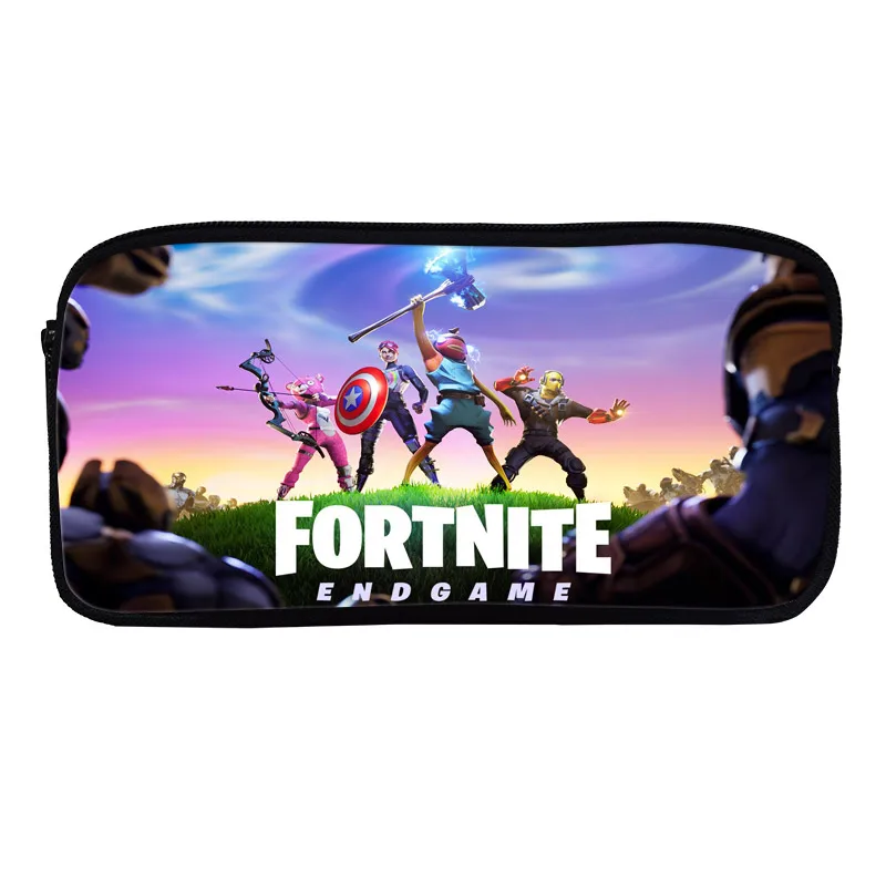 
Zipper Pen Case Cosmetic polyester Custom Pouch School Pencil Bag 