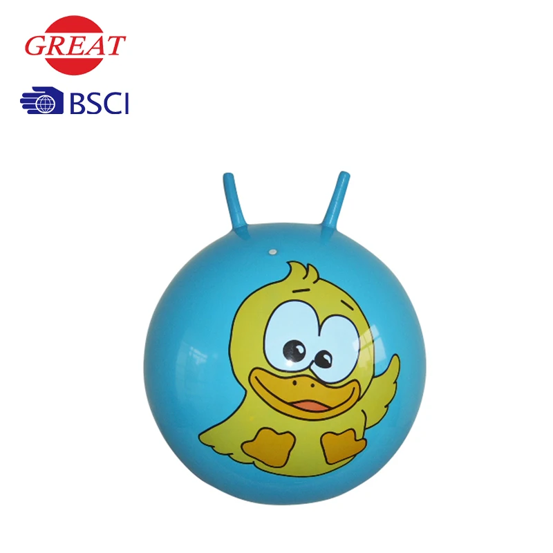 Wholesale PVC Custom Skip Jumping Ball with Pump for Children