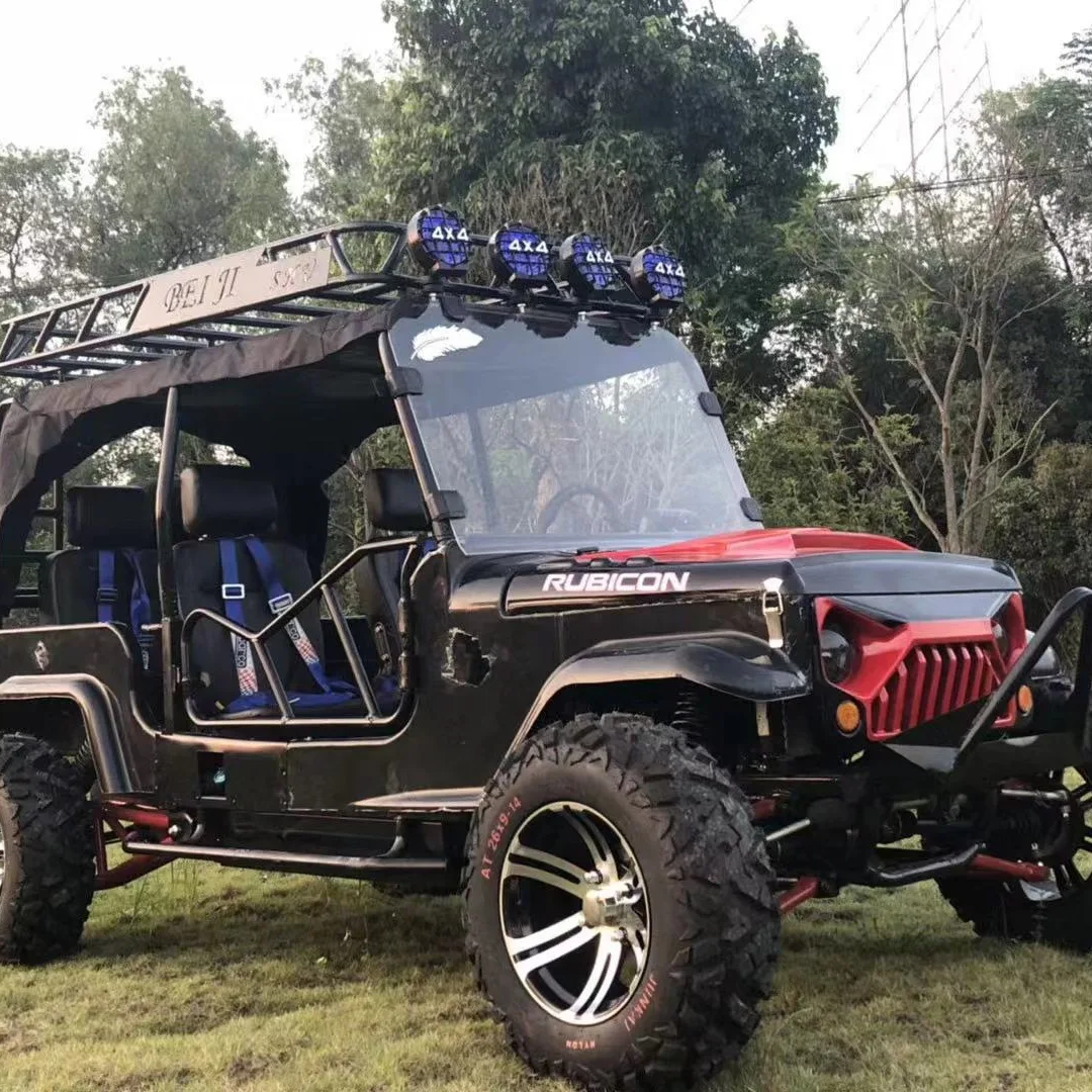 Лидер продаж четырехколесный автомобиль UTV Двухместный 4-местный багги 4WD 4x4 200cc 300cc 350cc go karts utv гольф-кары джипы для взрослых