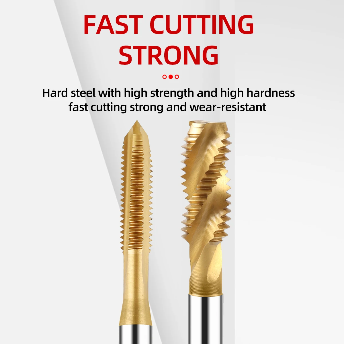 M2 Hgh-strength straight/tip/spiral Tap Special stainless steel
