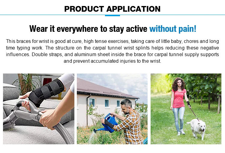 Breathable Training Hand Wrist Belt Fixed Splint Support Wrist Protector Carpal Tunnel Wrist Brace