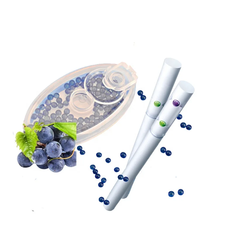 Mint Sweet Scent Food Grade Orange Flavour Capsule Ball Blast Cigarettes Capsule  acetate for cigarette filter