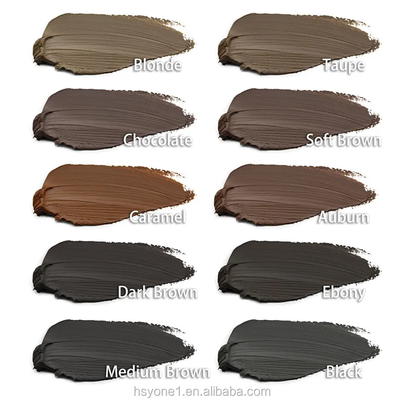 Водостойкий крем для бровей Eybrow от собственного бренда, 8 цветов