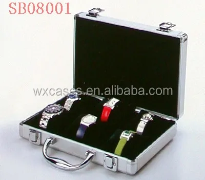 7 slot unique travel watch case aluminum smart watch case high quality From Manufacturer Winxtan Foshan,Guangdong,China Supplier