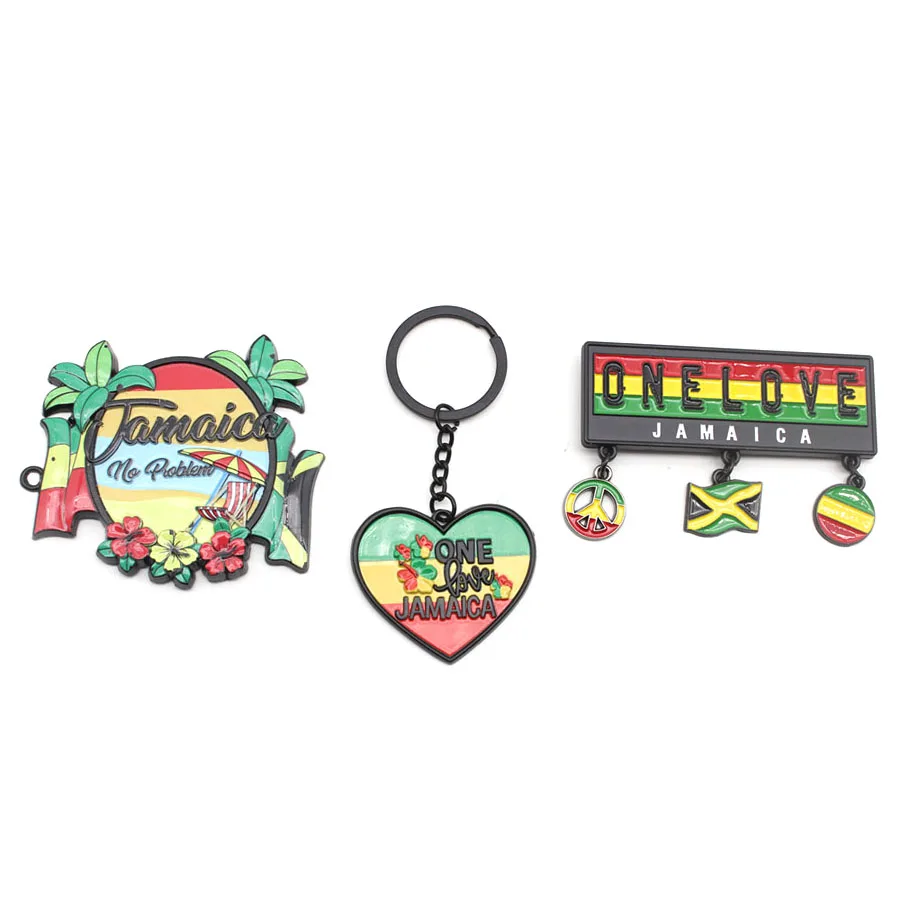 Souvenir Metal Barcelona Rotate Spin Spain Keychain