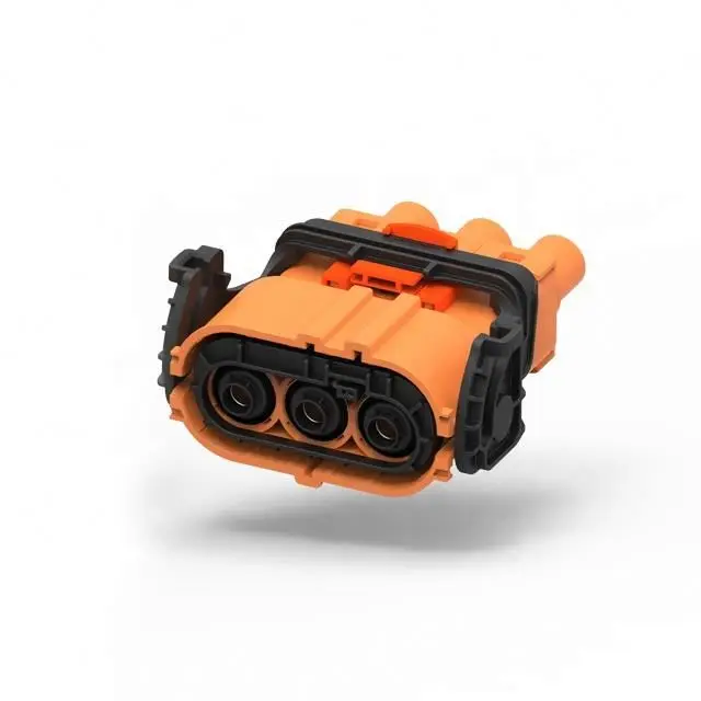 
HVC 530 Series 3 Pins Connector System HVIL for electrical car connector 