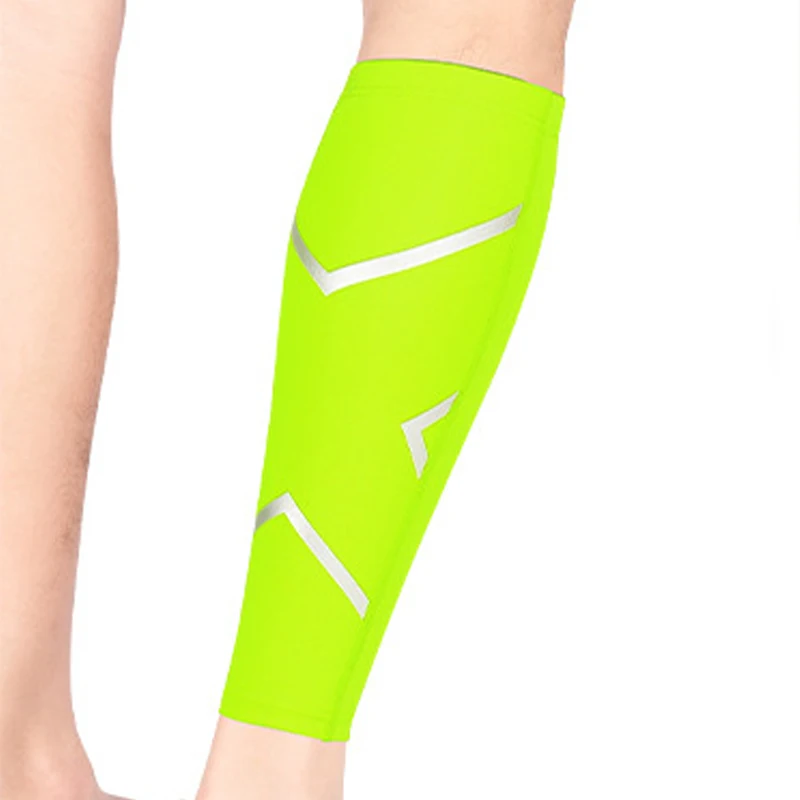 Running Leg Compression sleeve Cycling  Soccer Football  Calf Compression Sleeves UV Protection Shin Guards