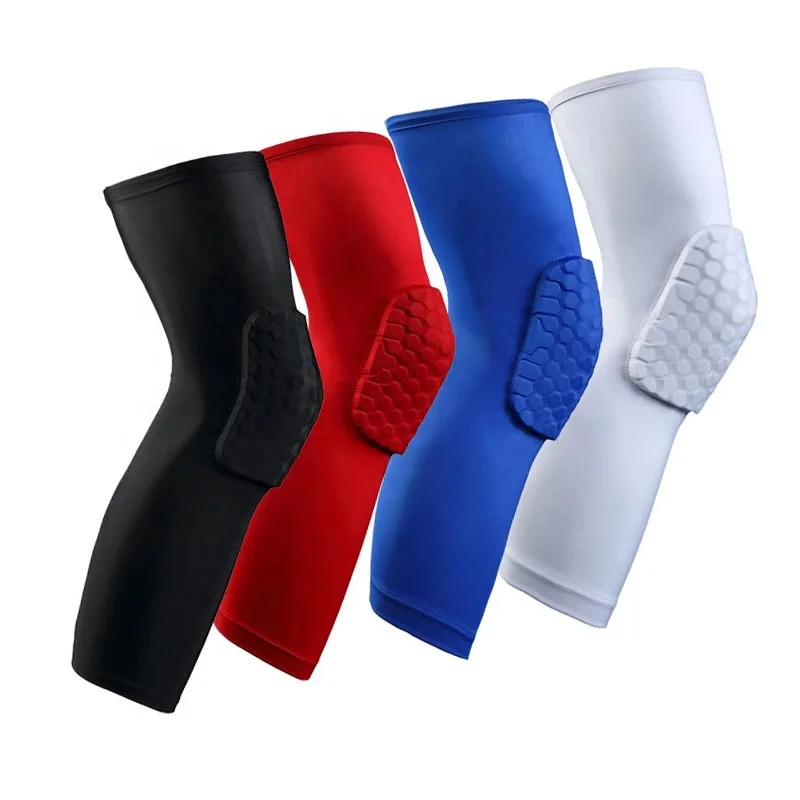 Sport Compression Elbow Sleeves Elbow pads with Honeycomb Breathable Prevent Meniscus Damage for Football Basketball and Fitness