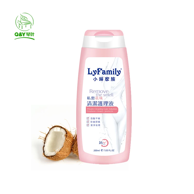 OEM Private label feminine hygiene care PH Balanced women care solution cleaning feminine vaginal wash products