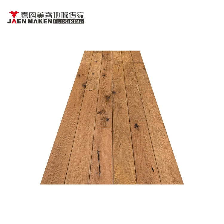 Handscraped Hardwood Flooring Timber Laminate Flooring Parquet
