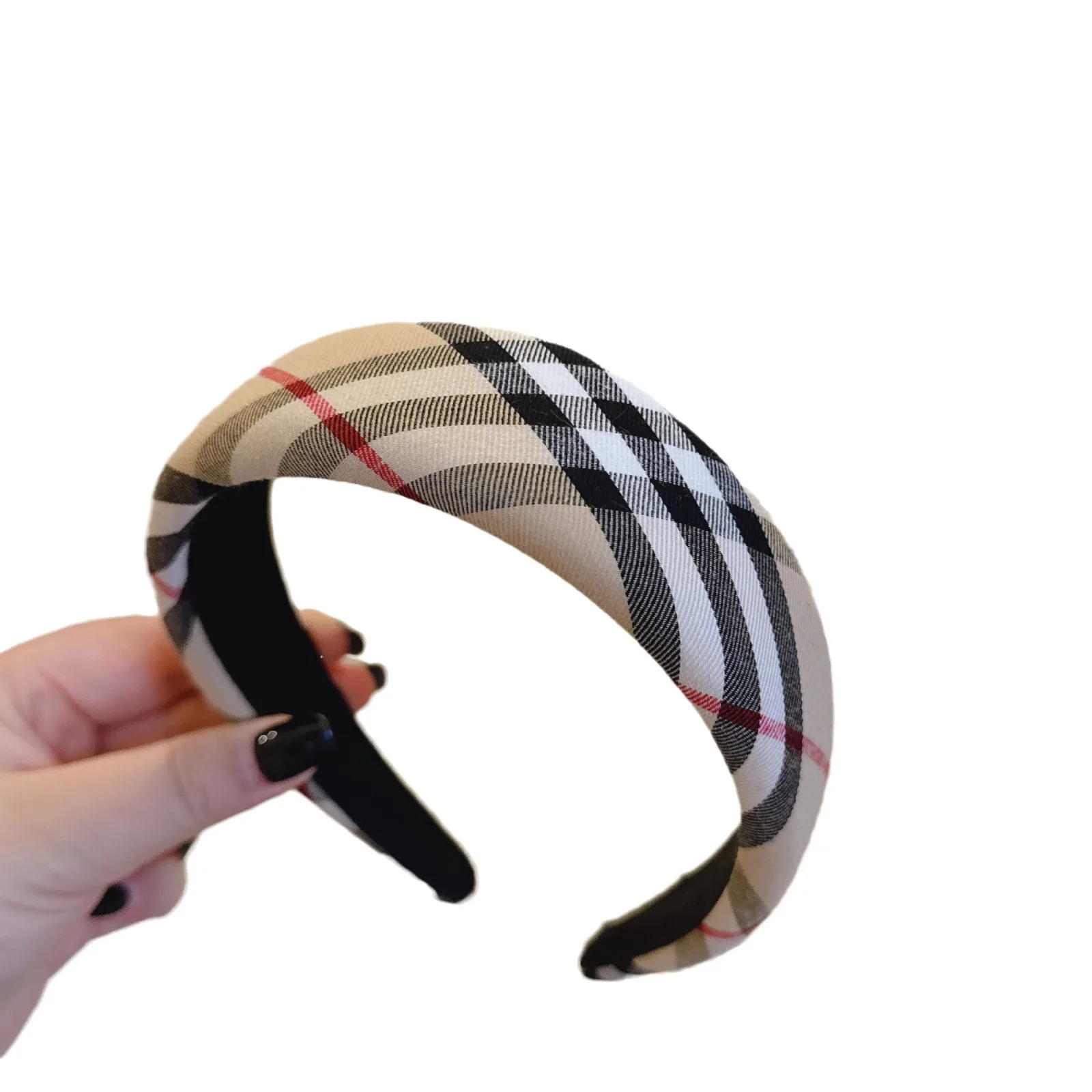 Роскошный C G F D L дизайнерская повязка на голову известного бренда Cabello Accesorios клетчатые повязки для волос дизайнерские аксессуары