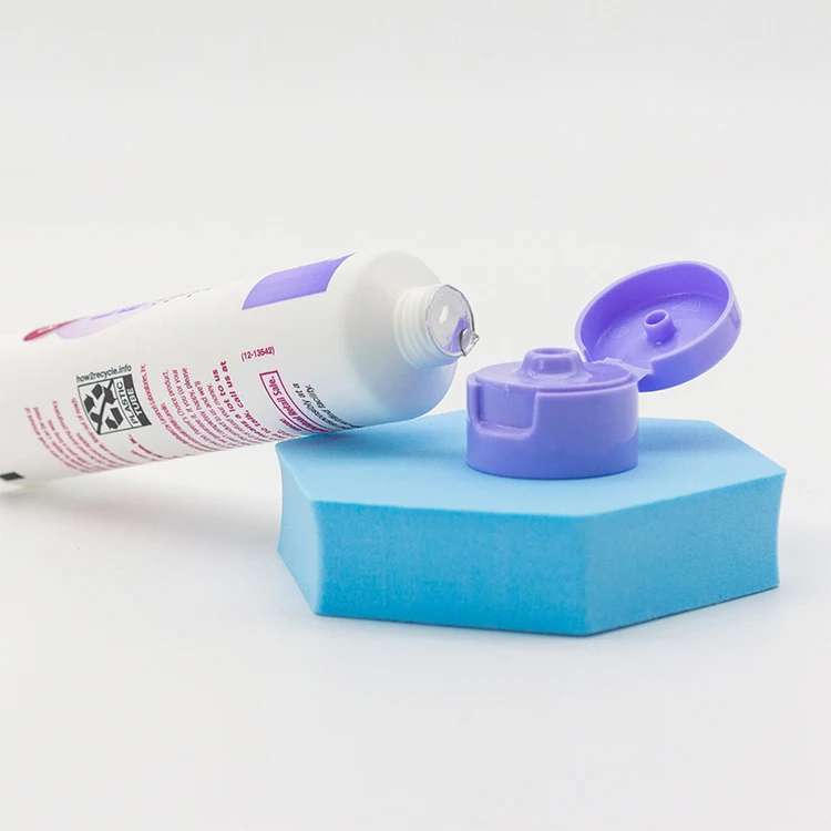 Hot sale soft touch PE plastic cosmetic cream tube packaging with competitive price