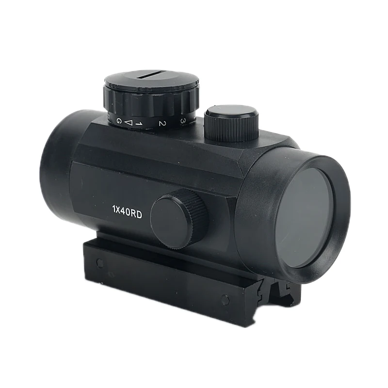 Tactical Optics 1X40RD Metal Green Red Dot Sight Outdoor Hunting Scope