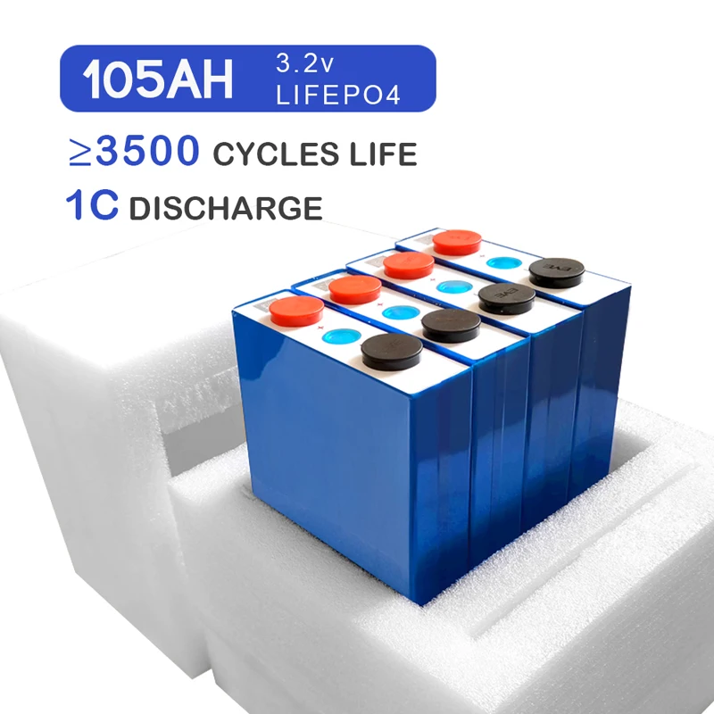 Brand New Prismatic Lifepo4 50Ah 105Ah 120Ah 130Ah 135Ah 150Ah 50 120 105 150 100 Ah 3.2V 100Ah Lifepo4 Lithium Ion Battery Cell