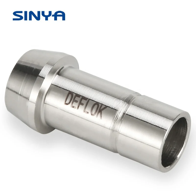 Instrumentation Tube Fittings Compression Double Ferrule 1/4 X 3/8 316 Stainless Steel Tube End Reducer Supplier in China