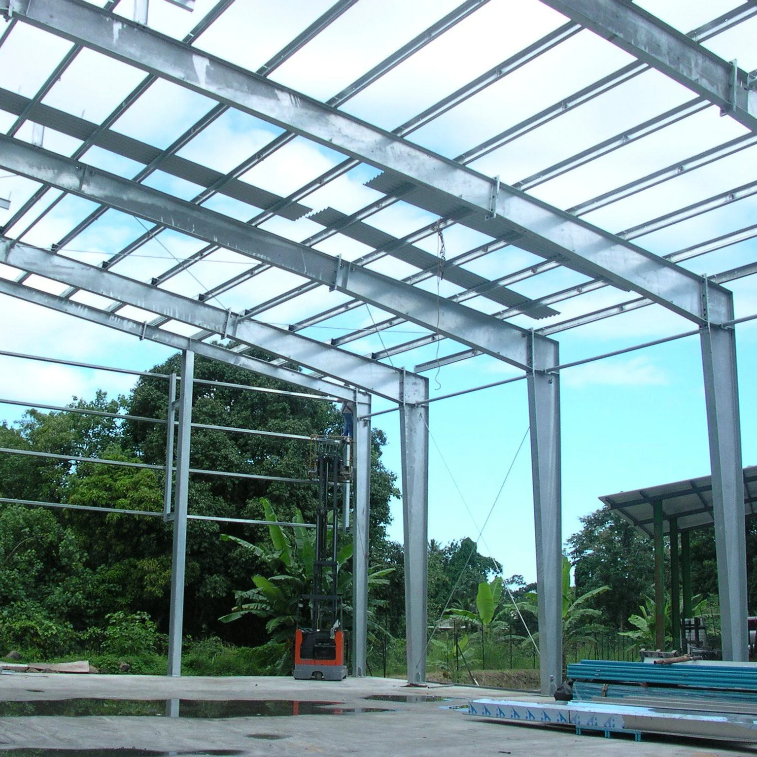 High Quality Large-Span Prefabricated Workshop Light Steel Structure for Metal Shed Building Warehouse