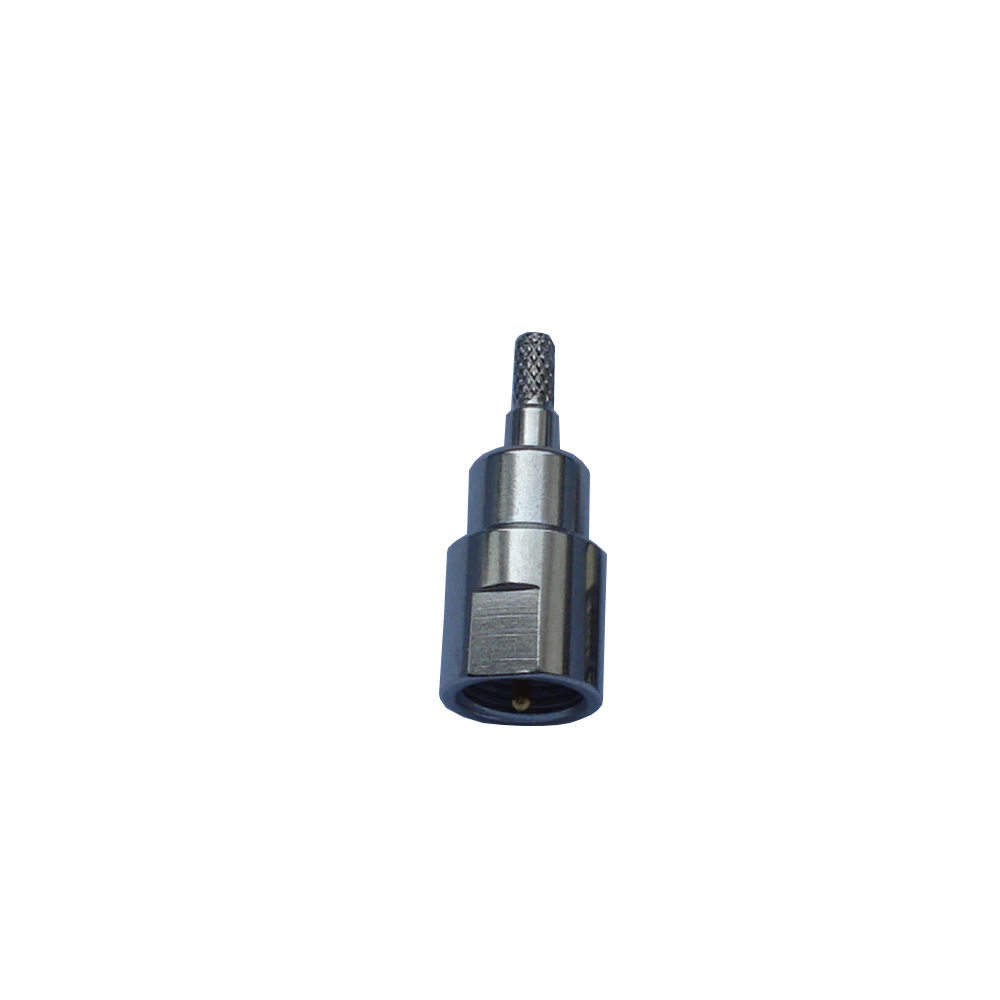 2023 Hot-selling BNC Jack straight bulkhead to FME Plug straight crimp for RG174 RG178 coax cable