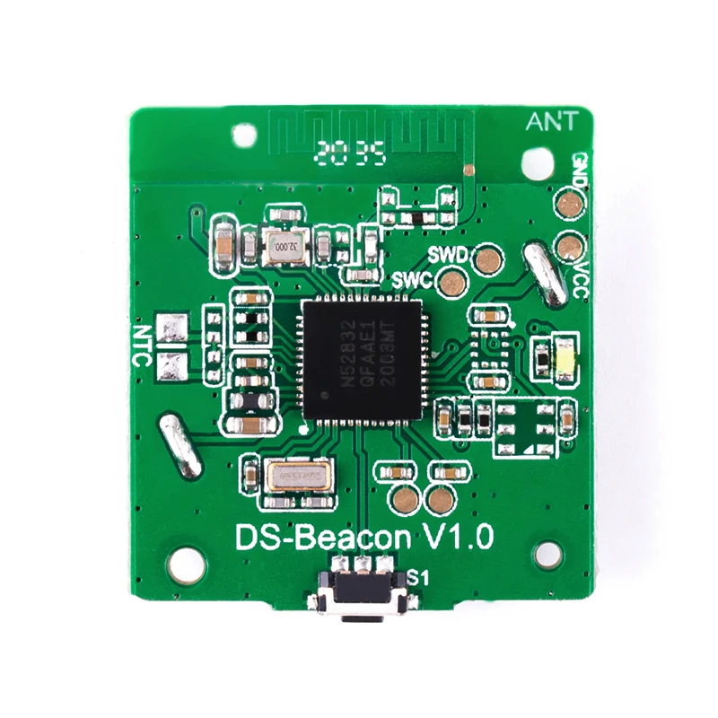 Programmable Low Power BLE ibeacon Device with ble Button Factory Tracking Portable Beacon Tag