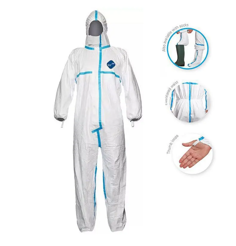 Tyvek ткань dupont Одноразовый комбинезон tyvek защитный
