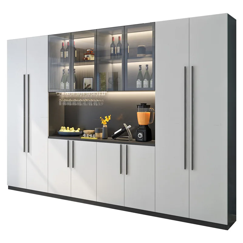 Bar cabinet modern living metal wine cabinet wine display racks weinschrank wine cellar furniture
