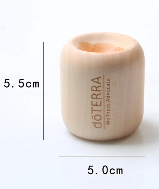 Aroma Diffuser Wood aroma   Oil Holder Wooden Aromatherapy Cylinder