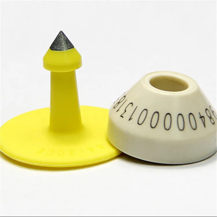 
Cattle Use rfid animal ear tag Plastic TPU Material livestock ear tags for farm management 