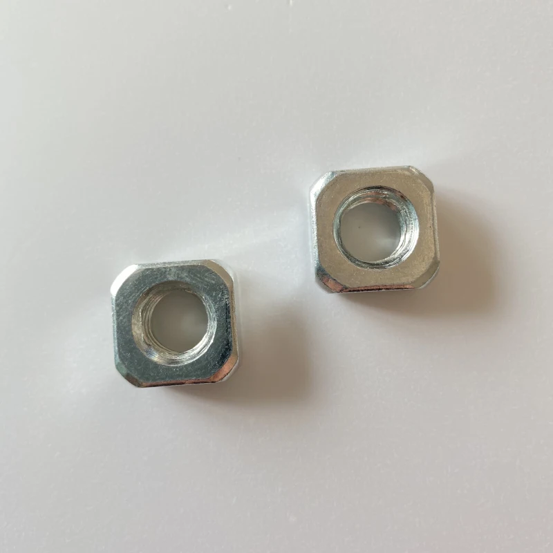 Zinc Plated Carbon Steel Square Nut M4
