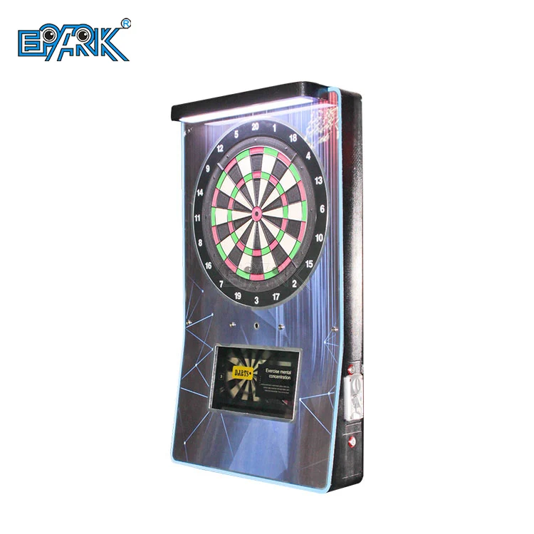 Led Display Dart Board Dart Scoreboard Coin Operated Electronic Soft-Tip Dart Game Arcade Machine