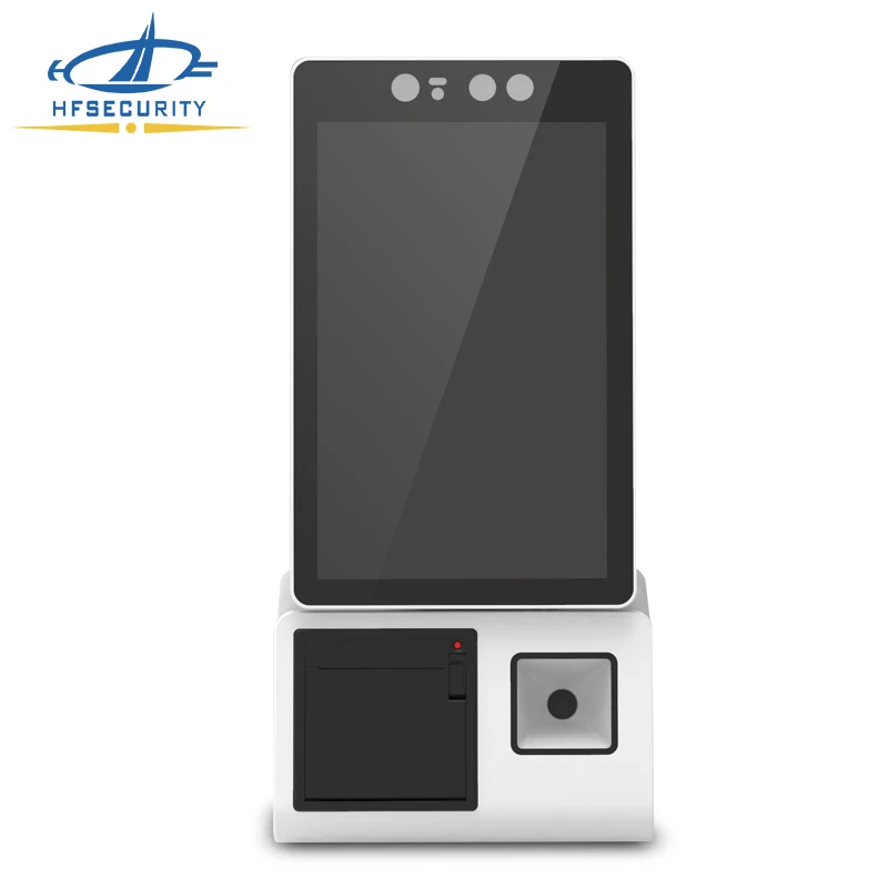 HFSecurity Android RK3288 Full Open Free SDK QR Scanner Payment Kiosk POS Terminal Self Ordering Kiosk
