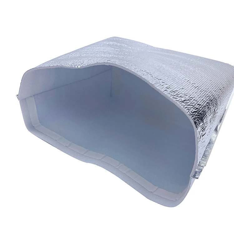 Custom Cold Food Storage Insulated Box Liners Heat Seal Food Take-out Thermal Shipping Packaging Bags