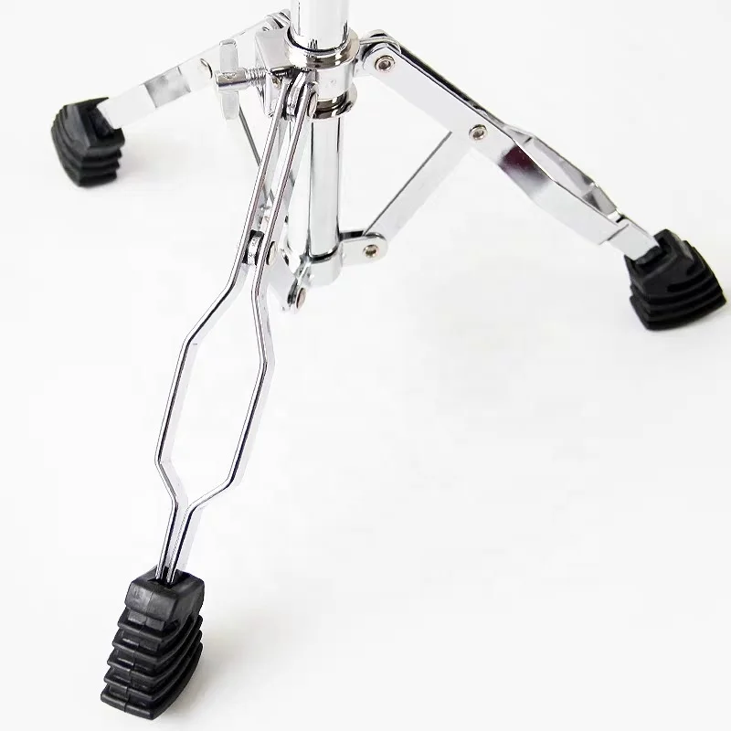 Cymbal Stand Straight & Cymbal Stand Double Braced Legs Height & Angle Adjustable Drum-kit Cymbal Support Rack