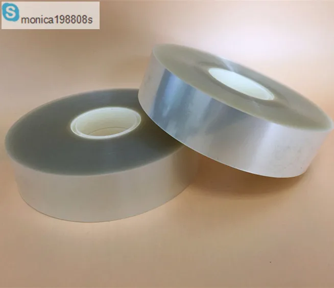 Banknote strapping tape OPP plastic banding film 40mm wide clear tape for strapping tape machine