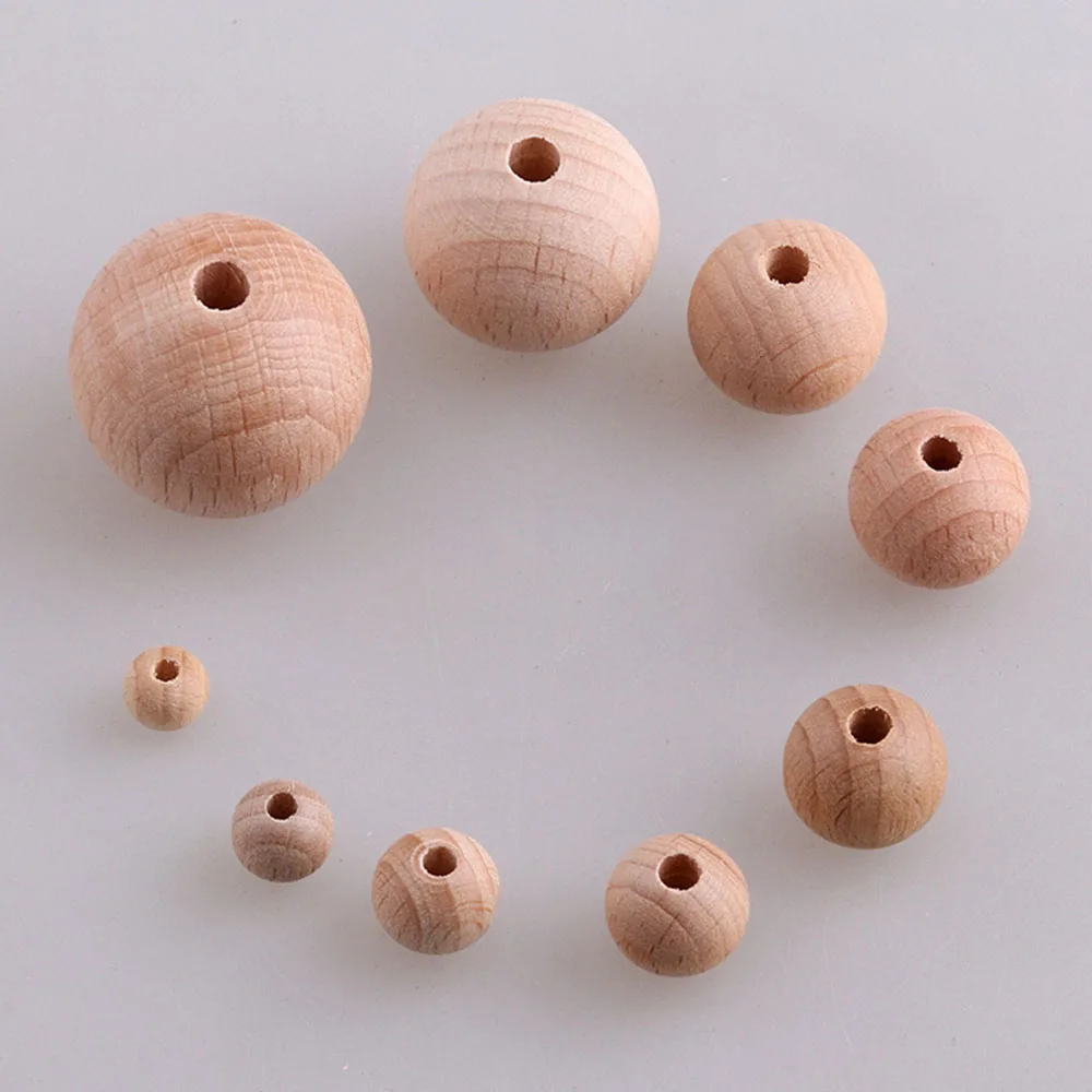 12mm Laser Engraved Square Wooden Alphabet Beads A-Z Letter Beads For Baby Dummy Chewable Nursing Pacifier Chain Accessories