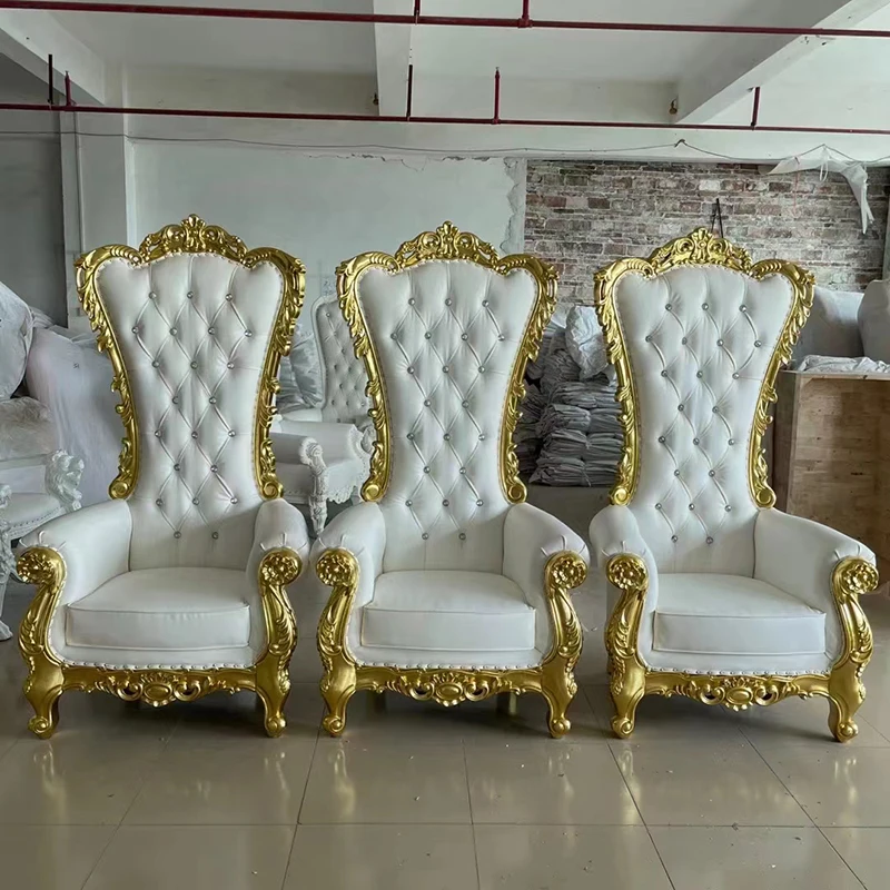 Professional Wedding Sofa European French Antique Hotel Banquet Chair