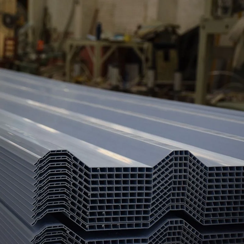 hollow twin wall upvc sheet roofing roof tile manufacturing plastic sheet pvc for heat insulation carpart warehouse farm