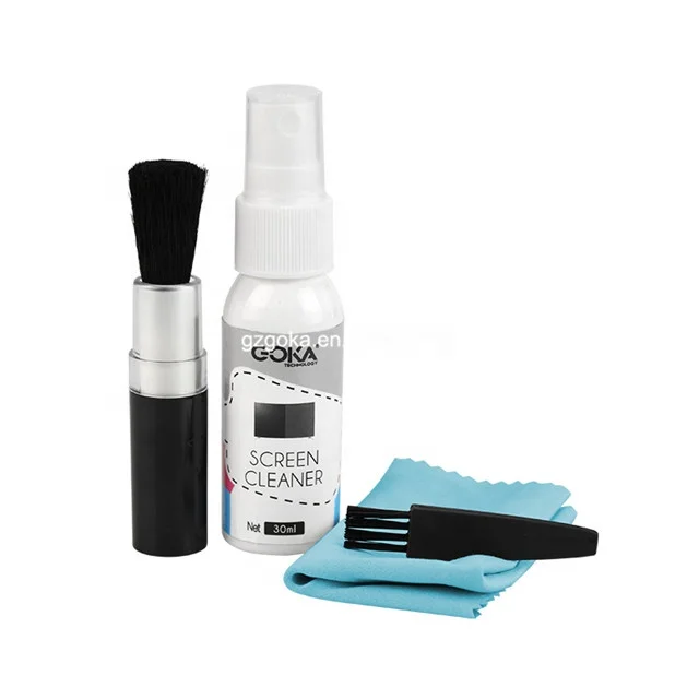 Watch clean tools electronics touch screen cleaning kits with spray cleaner cloth & brush