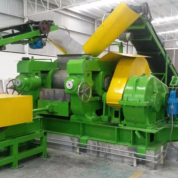 Crumb Rubber Making Machine Rubber Cracker Mill Waste Tire Recycling Line(XKP-560)