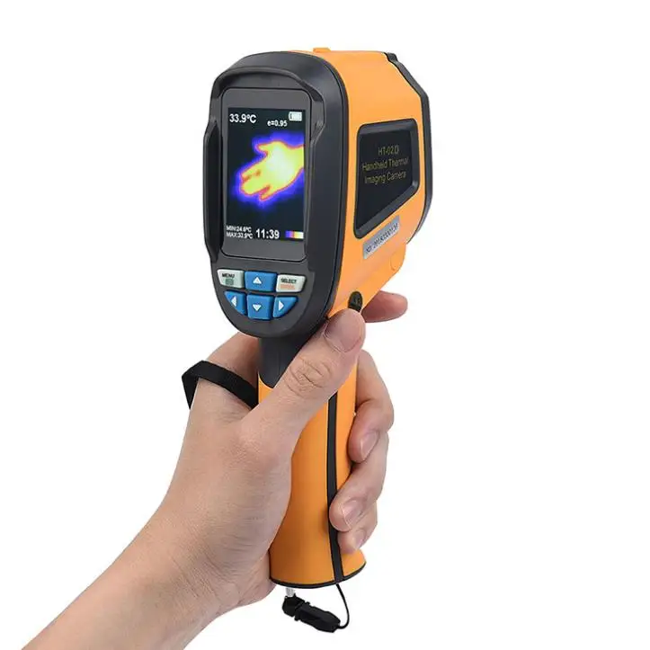 2020 cheap handheld measuring instrument HT-02D thermal imager camera portable infrared thermal imaging camera