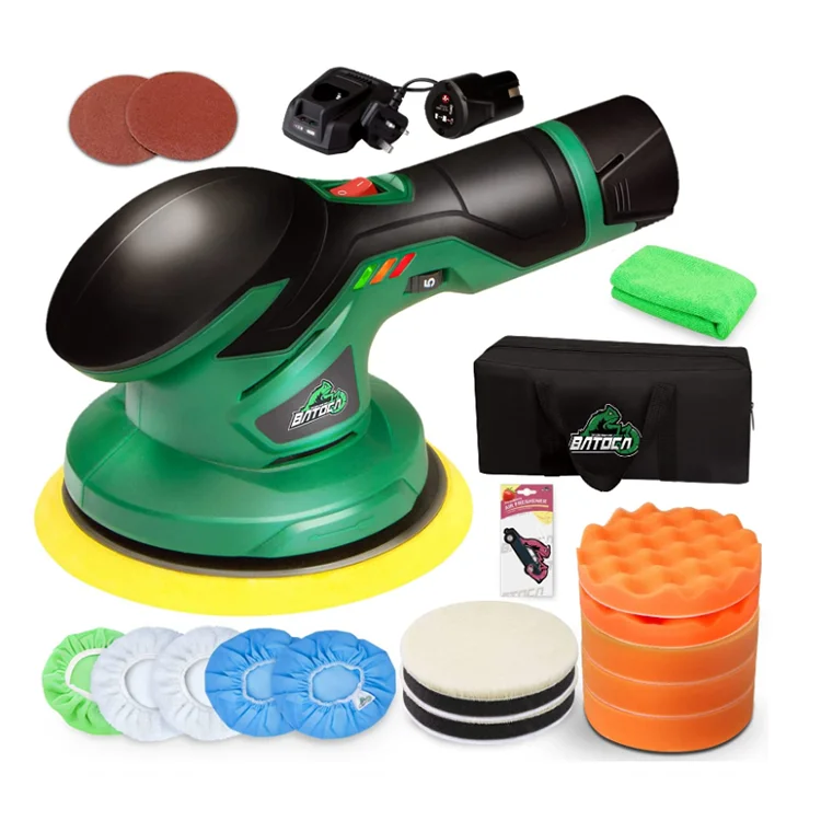 12v  Cordless Polisher  Waxing Machine Floor Household Tile Repair Scratches Electric Cordless Lithium Portable Polisher