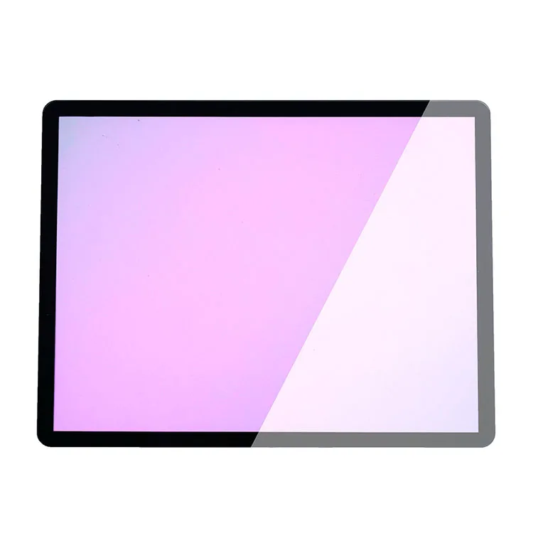 Factory direct sales touch screen panel Silk Screen Printing gorilla glass tempered Anti reflective Glass For Tv Lcd