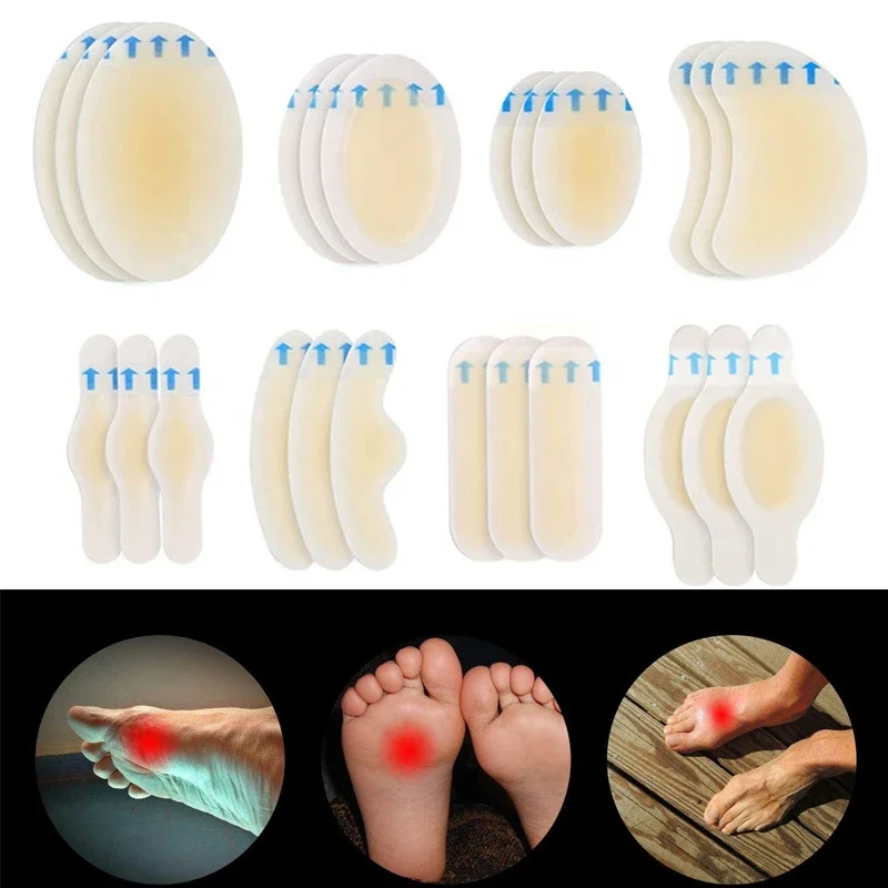 Manufacturer Heel Patch Hydrocolloid Heel Blister Plaster Foot Patch Anti-wear Sticker
