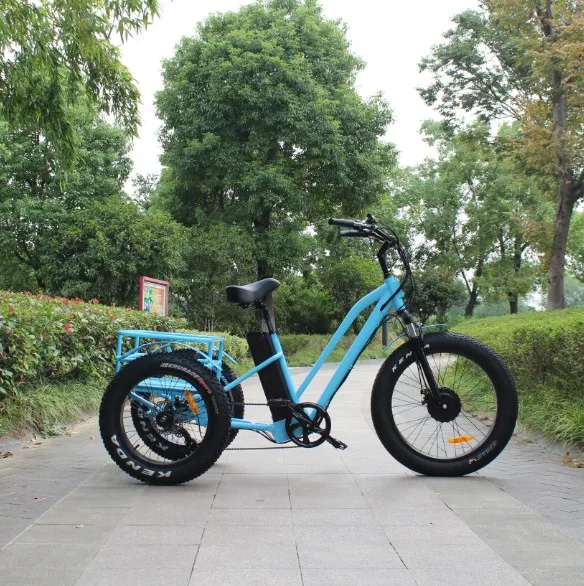  2019 жира грузовых шин 500w переднее мотор 3-х колесный Электрический велосипед для