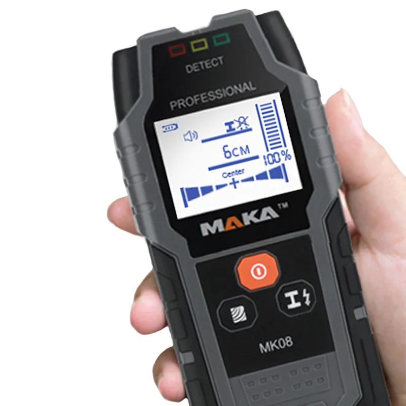 Portable hand-held metal gold detector for wall detection  metal detector